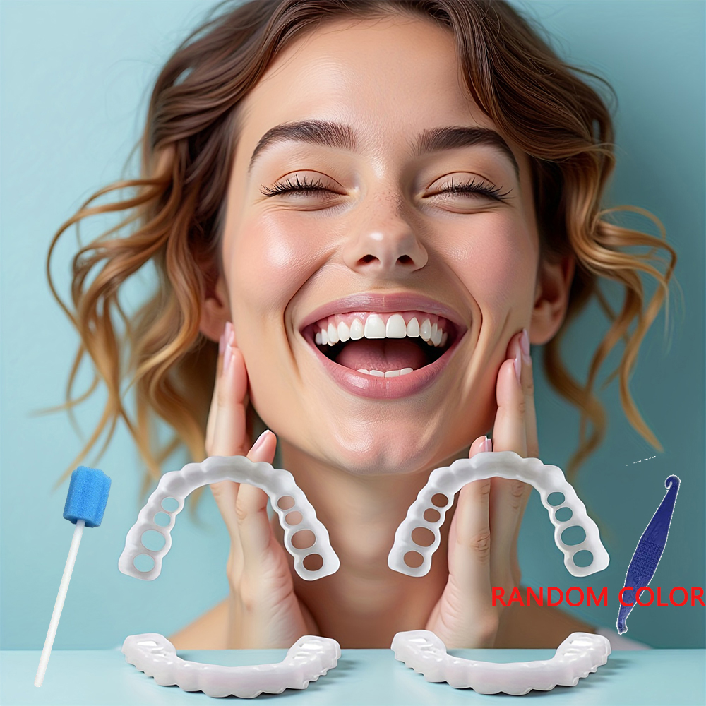 Teeth Whitening Uneven - New Charming Smile Teeth Veneers, Temporary