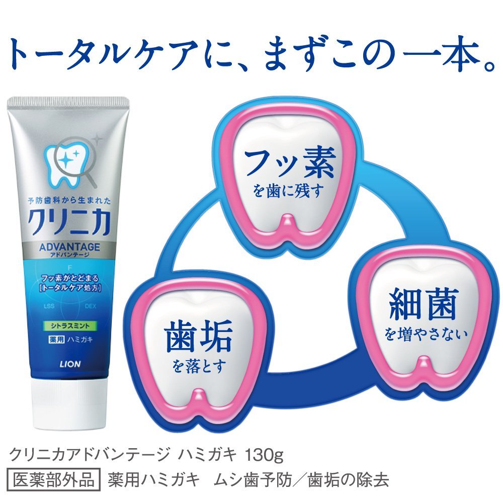 3PCS Japan Lion Clinica Mint T - огляд і ціна Teeth Whitening Japan