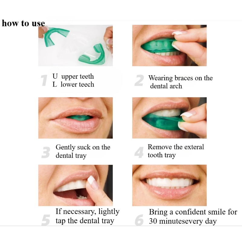Set Teeth Whitening Tray U-sha - огляд і ціна Teeth Whitening Flash