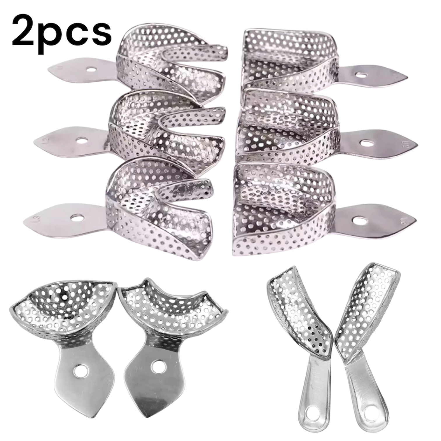 DENILK 2pcs Pair of Dental Lab - огляд і ціна Teeth Whitening Trays