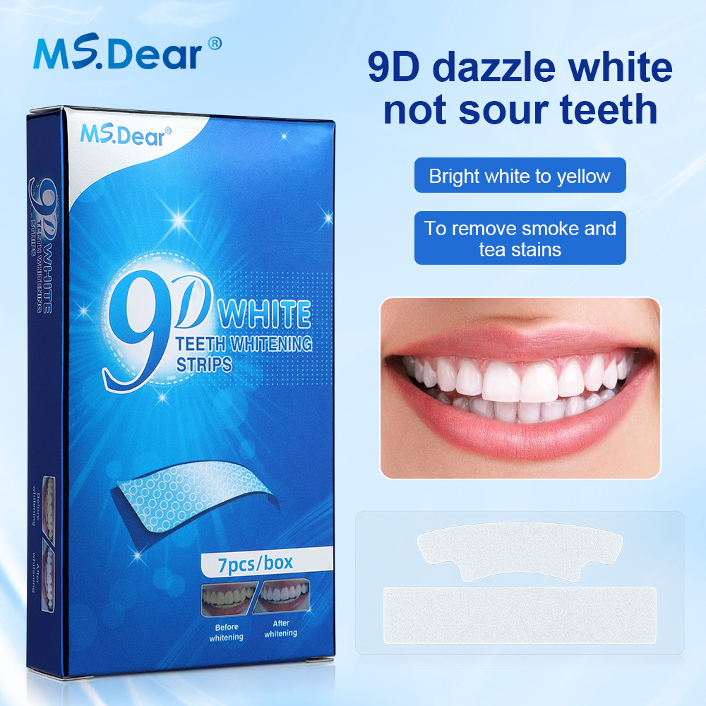 9D Gel White Teeth Cleaning St - огляд і ціна Teeth Whitening Strips Crest