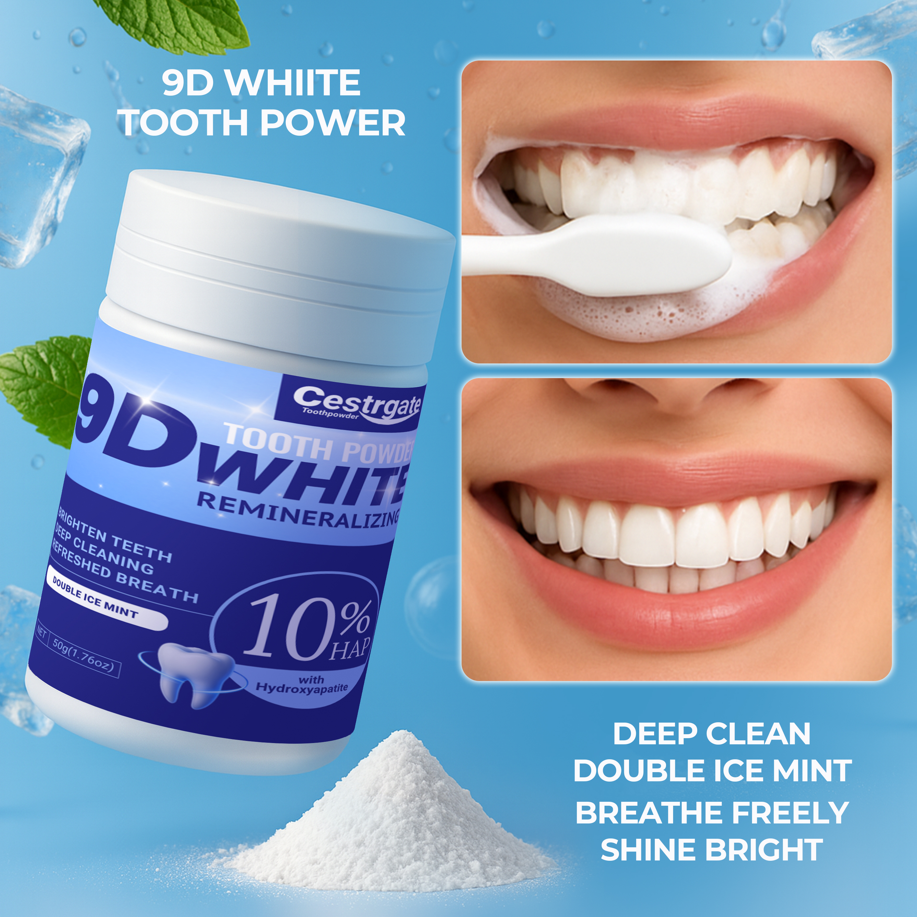 9D Hydroxyapatite Teeth Whiten - огляд і ціна Teeth Whitening Co