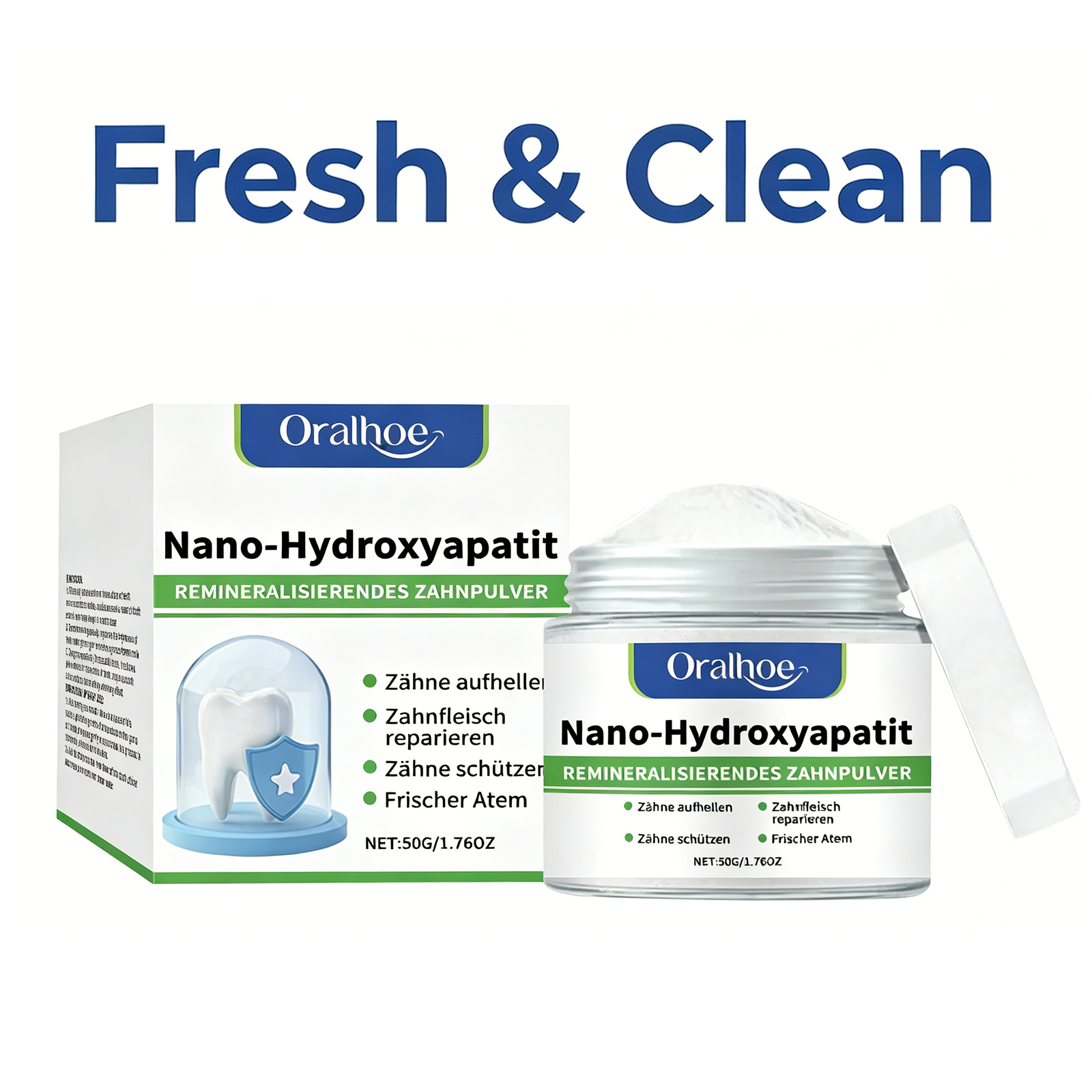 50g Nano-Hydroxyapatite Tooth  - огляд і ціна Teeth Whitening Co