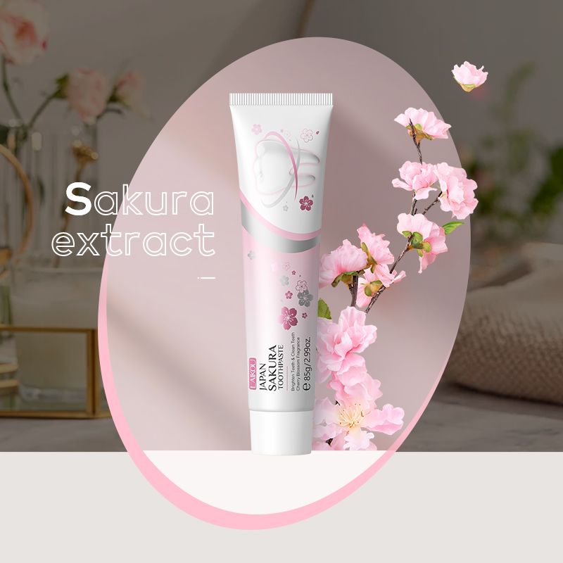 LAIKOU Japan Sakura Toothpaste - огляд і ціна Teeth Whitening Japan
