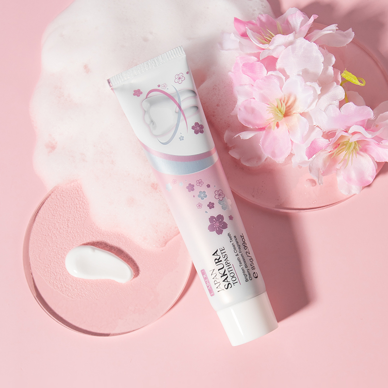 LAIKOU Japan Sakura Toothpaste - огляд і ціна Teeth Whitening Japan