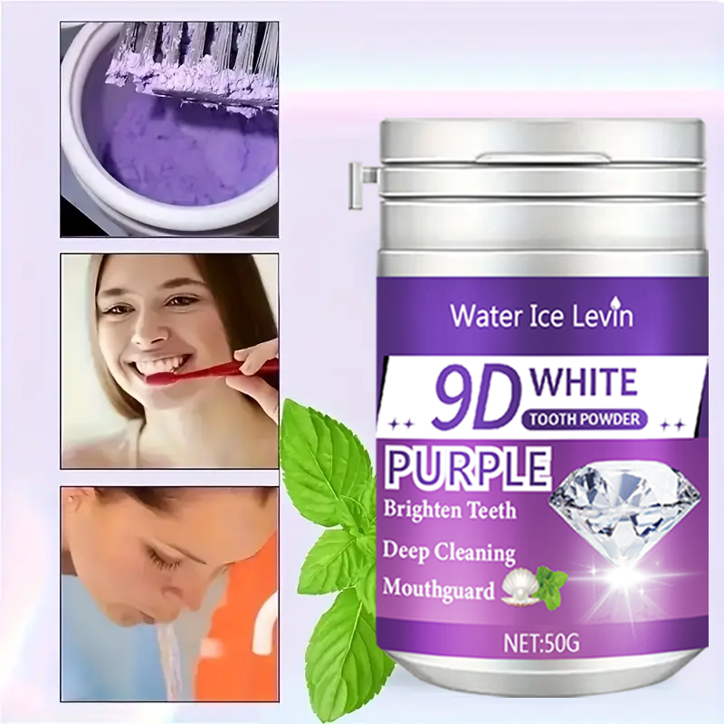 9D White Tooth Powder Brighten - огляд і ціна Teeth Whitening Co