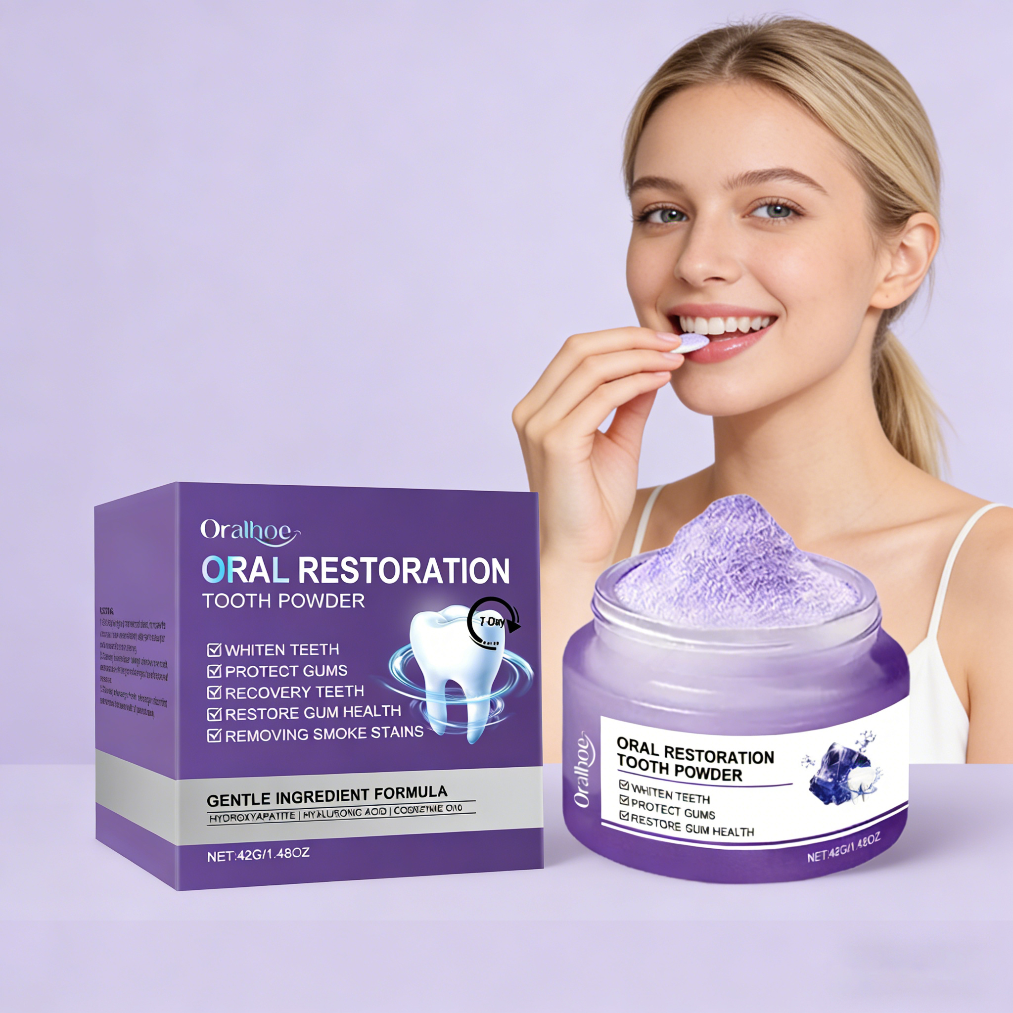 ORALHOE Tooth Restoration Powd - огляд і ціна Teeth Whitening Or Bleaching