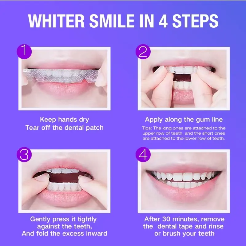 Teeth Whitening Kit - 5X LED L - огляд і ціна Teeth Whitening Strips Crest