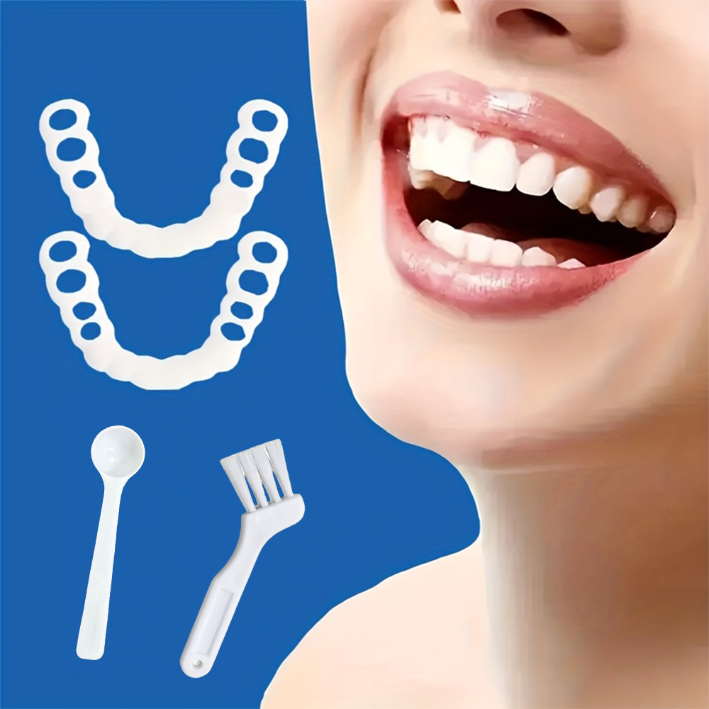 New Defect Repair Teeth Veneer - огляд і ціна Teeth Whitening Uneven