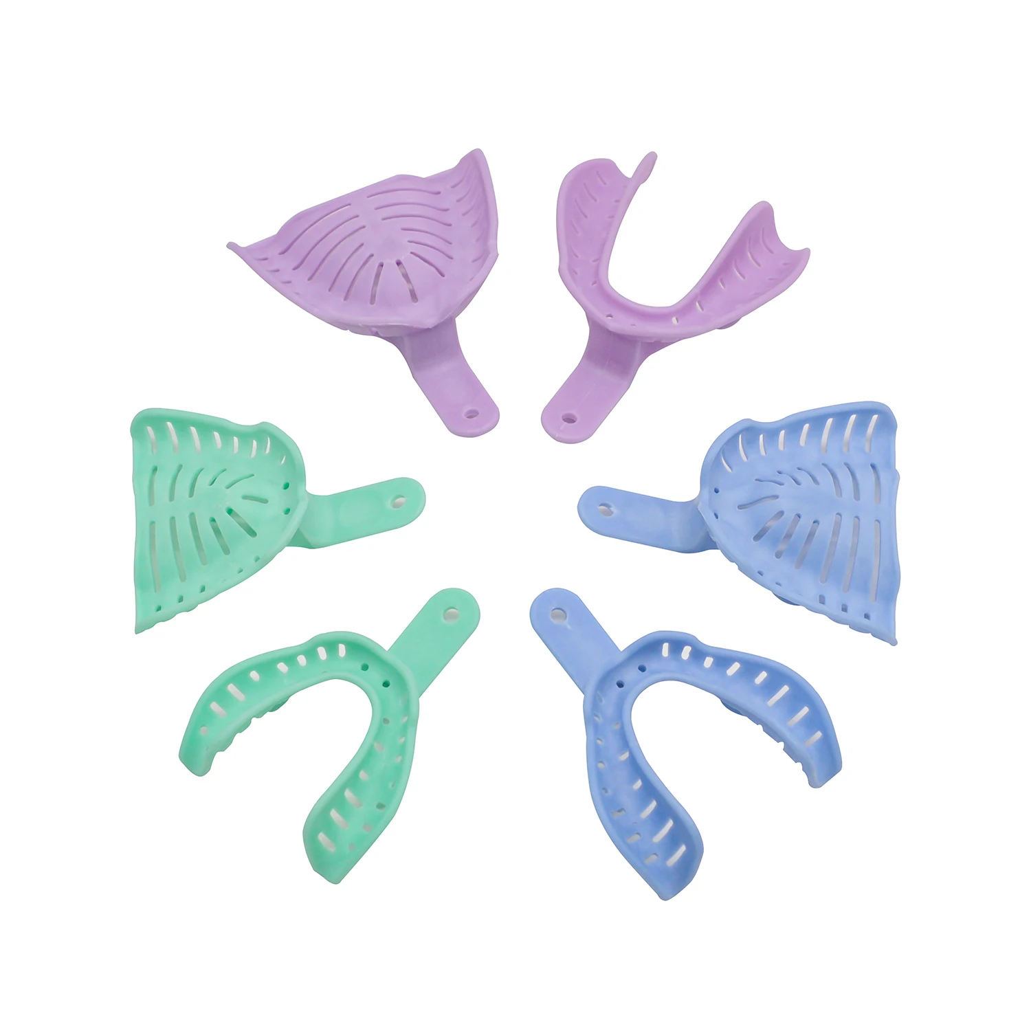 ‌6pcs Dental Lab Impression Tr - огляд і ціна Teeth Whitening Trays