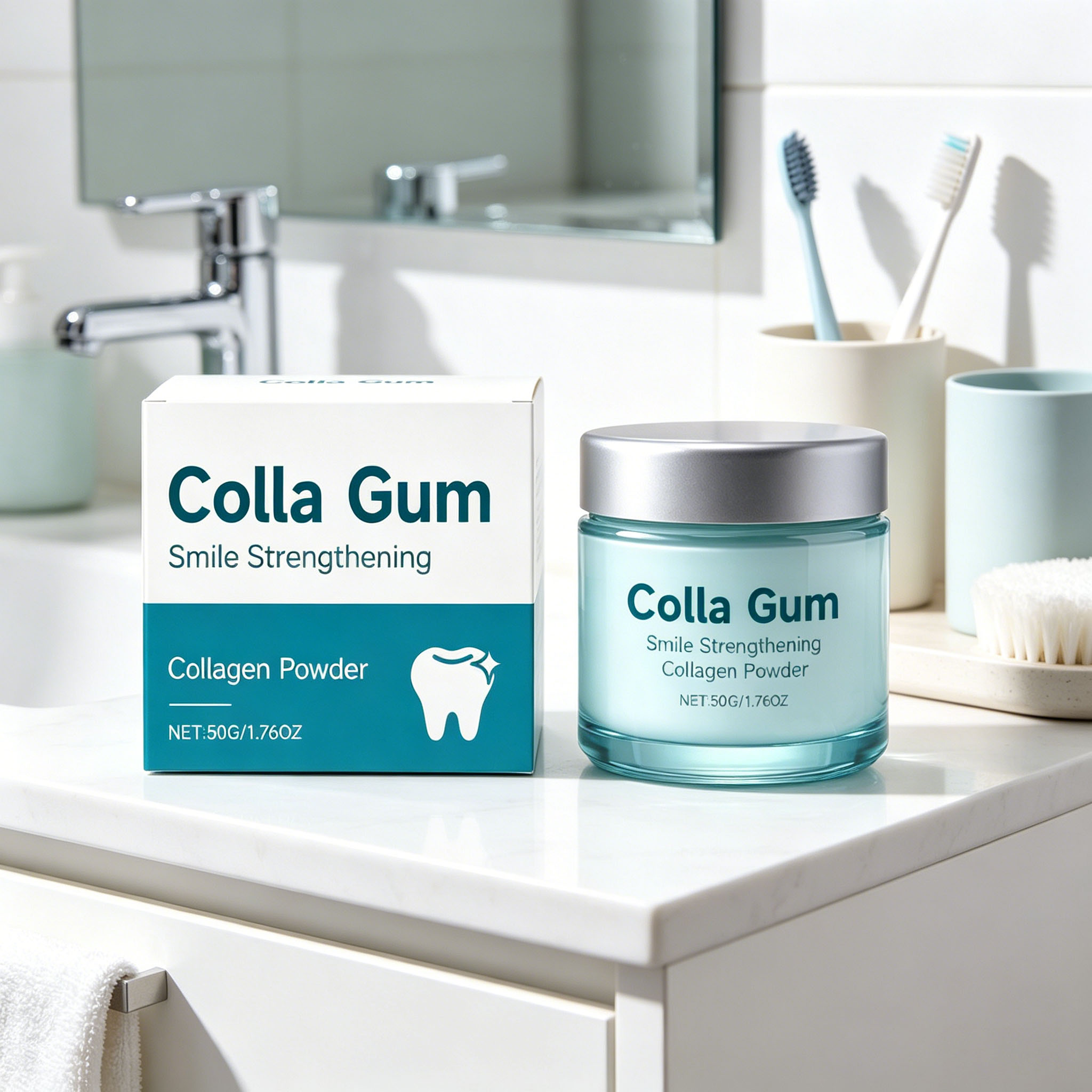 Collagen Whitening Tooth Powde - огляд і ціна Teeth Whitening Co
