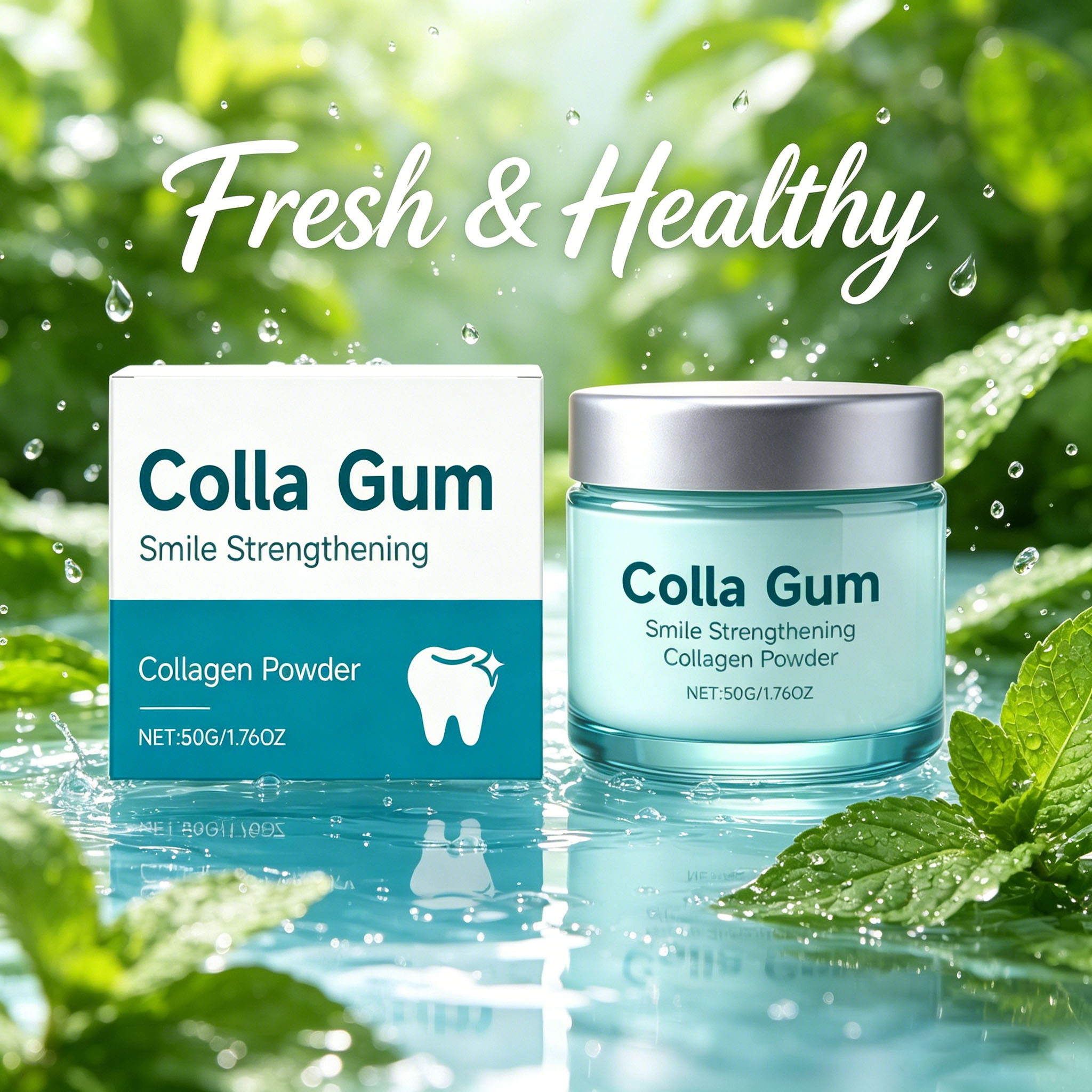 Collagen Whitening Tooth Powde - огляд і ціна Teeth Whitening Co