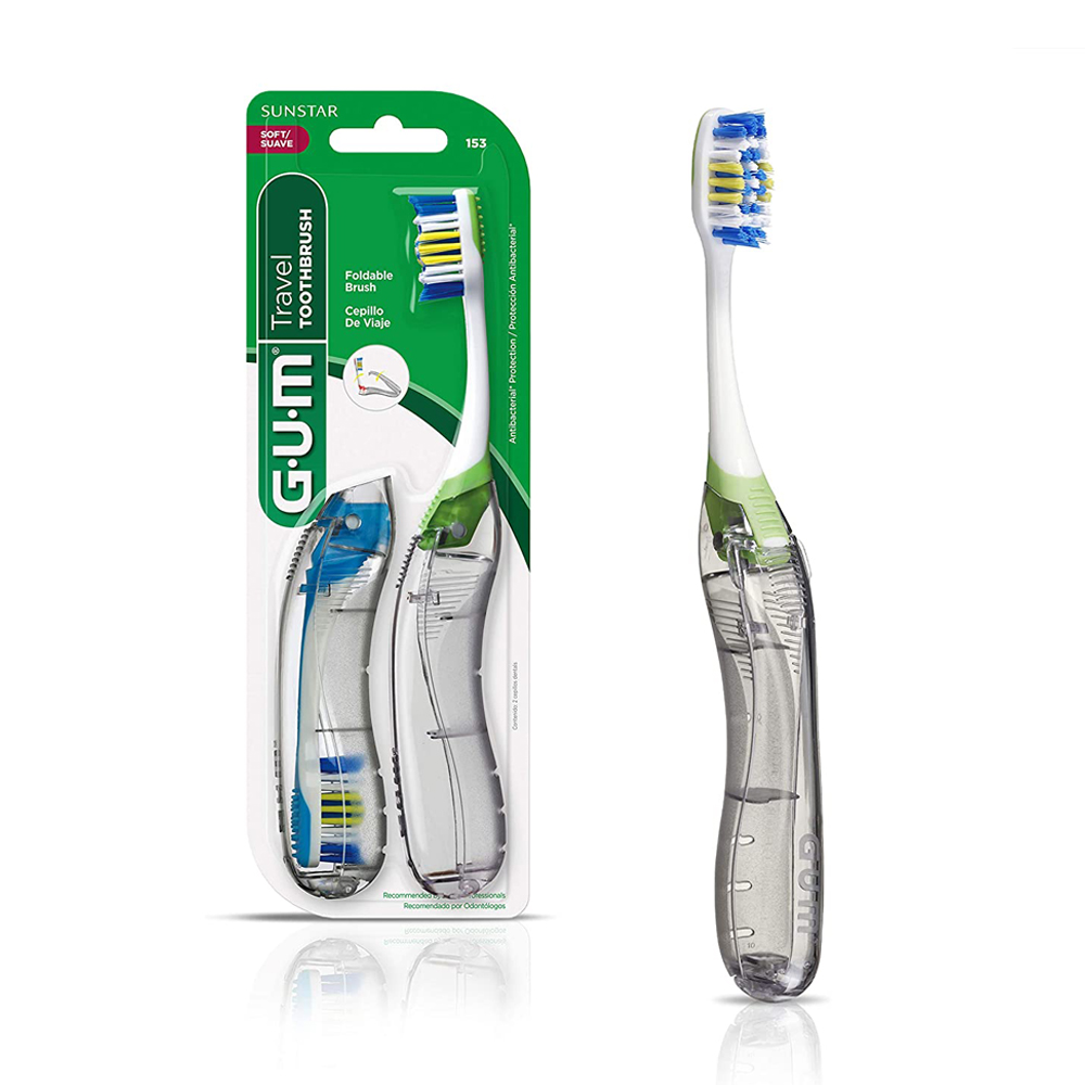 Gum Travel Toothbrush Folable  - огляд і ціна Teeth Whitening Japan