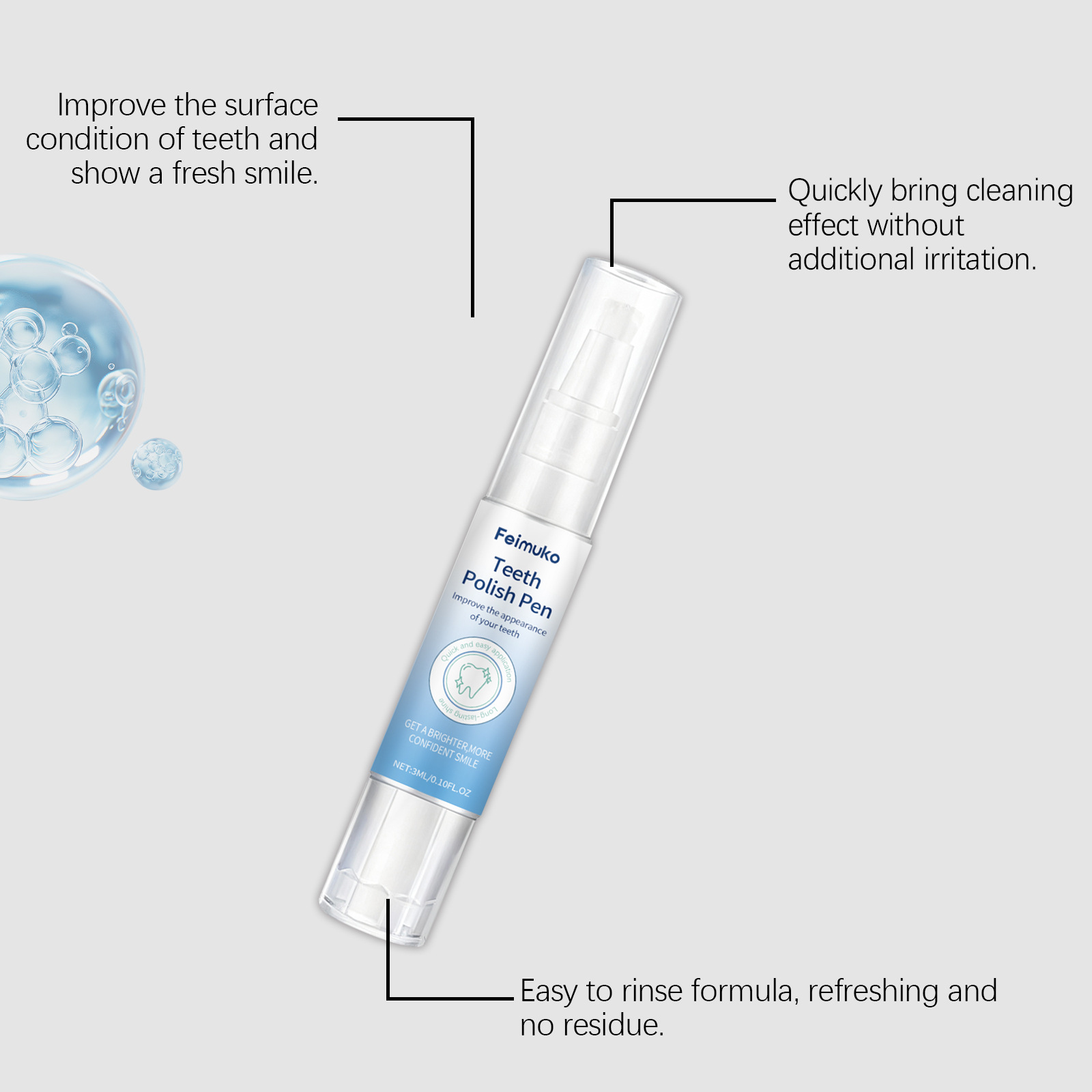 Teeth Whitening Paint Instant  - огляд і ціна Teeth Whitening Flash