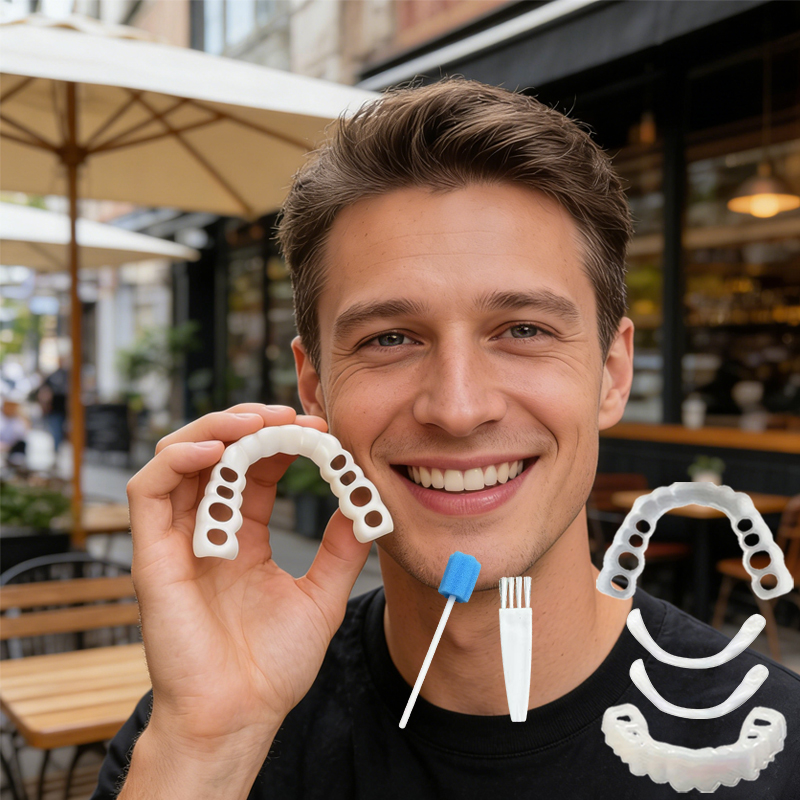 New Defect Repair Teeth Veneer - огляд і ціна Teeth Whitening Uneven