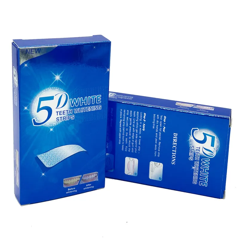 5D gel tooth whitening kit whi - огляд і ціна Teeth Whitening Strips Crest