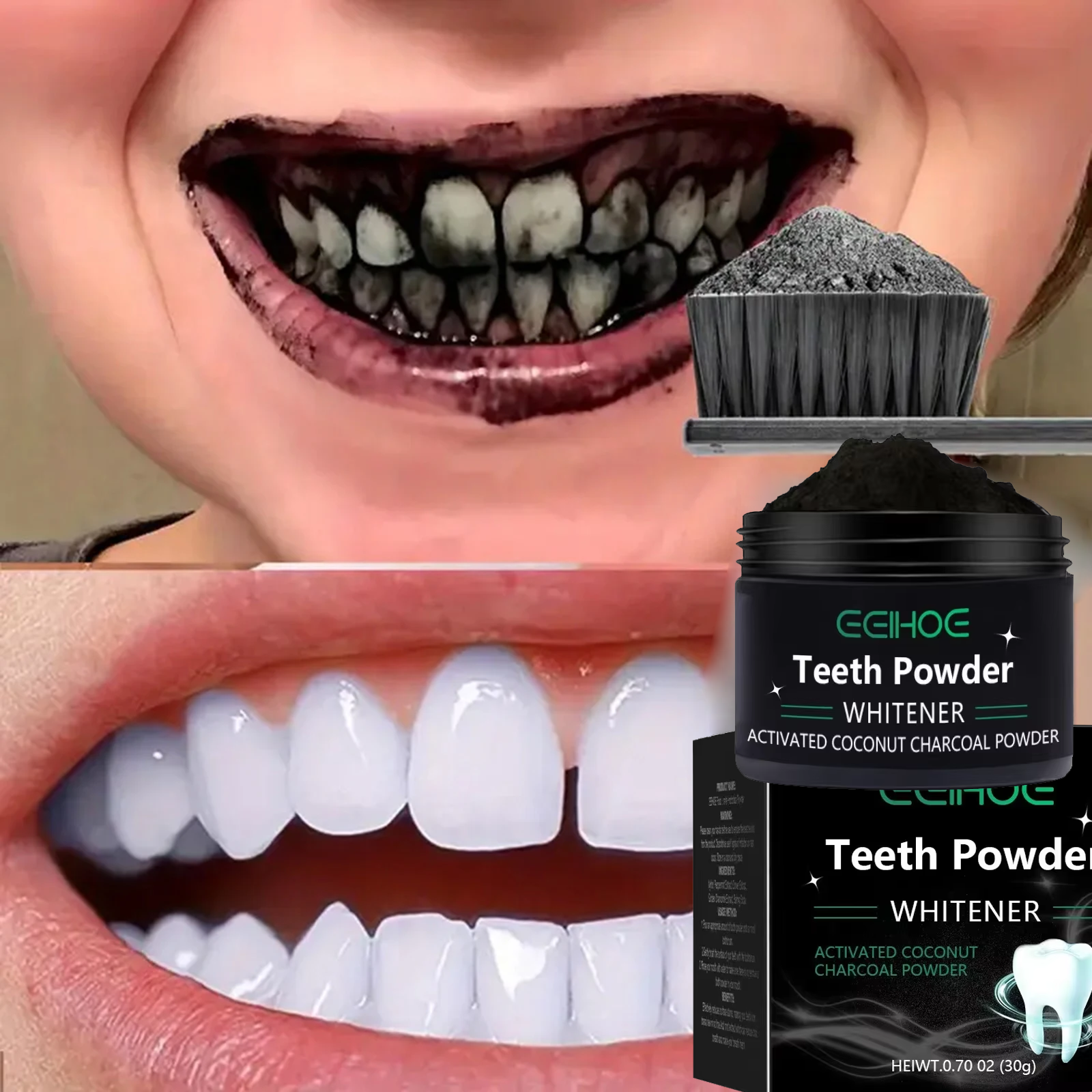 Teeth Brightening Whitening Po - огляд і ціна Teeth Whitening Co