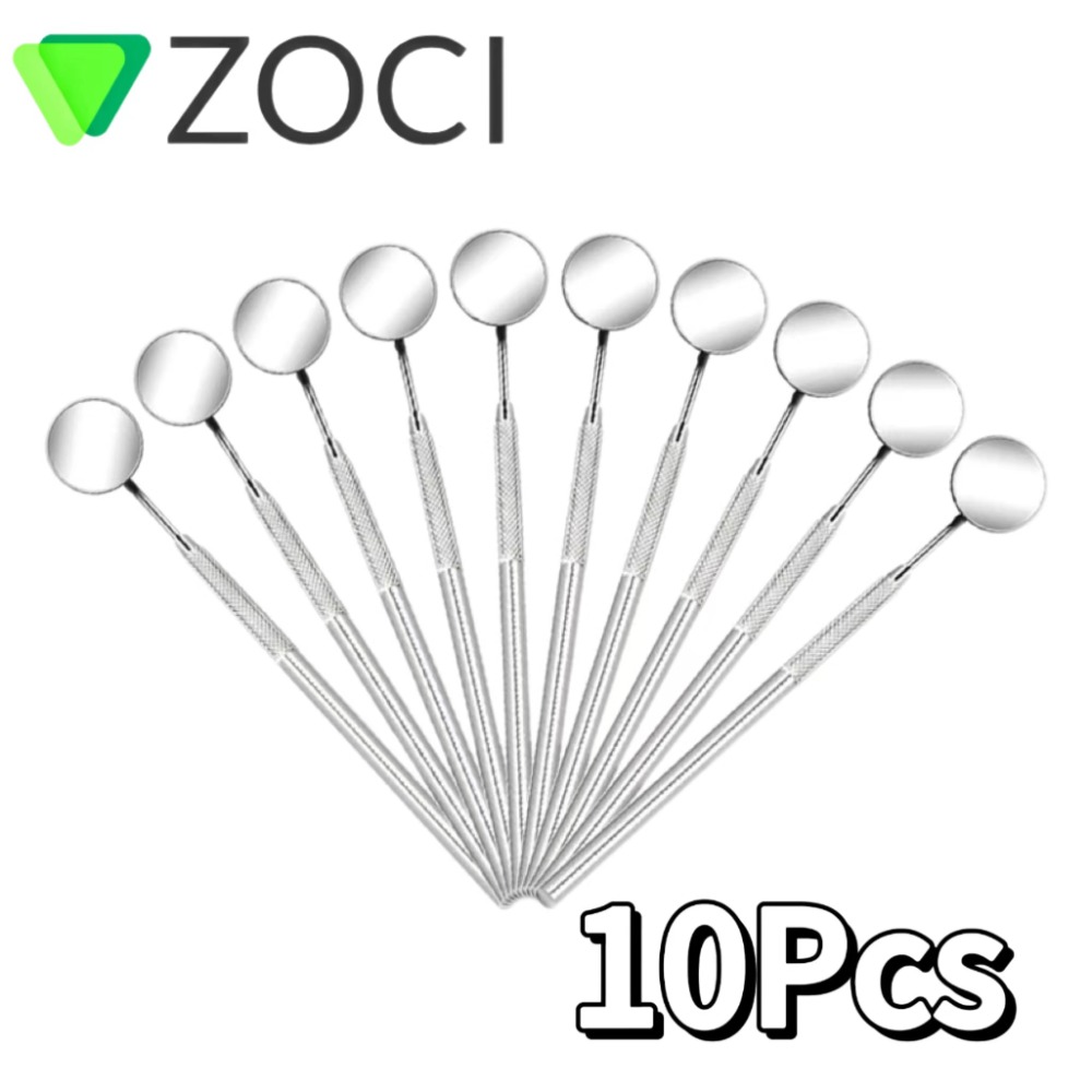 10 Pieces Dental Mirror Stainl - огляд і ціна Teeth Whitening Lab